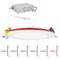 Luxrite 6 Inch LED Fire Rated Recessed Lights 5CCT 2700K-11000K 15W 1100LM Dimmable 2 Hour Fire Rated, 6PK LR23485-6PK - alternate 1